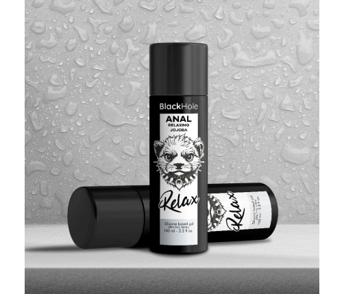 Black Hole Jojoba Relax Silicone Gel 100ml - Advanced Intimate Relaxant