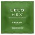 LELO HEX Organic Latex Protection, 3-Pack, Hexagonal Structure, Eco-Friendly