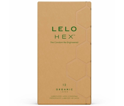 LELO - HEX ORGANIC PRESERVATIVO CAJA 12 UDS