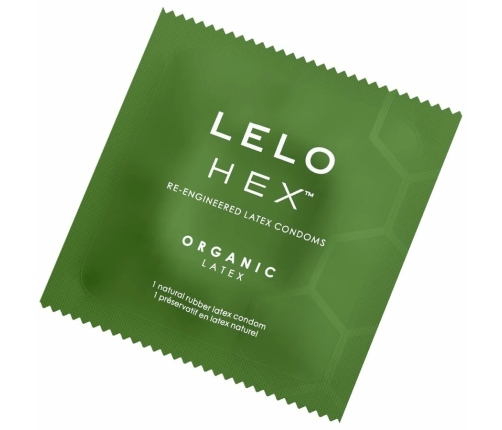 LELO - HEX ORGANIC PRESERVATIVO CAJA 12 UDS