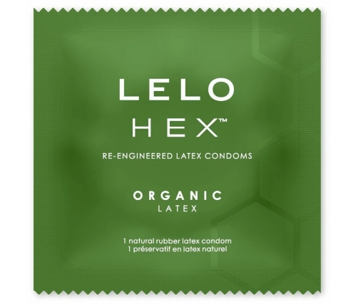 LELO - HEX ORGANIC PRESERVATIVO CAJA 12 UDS