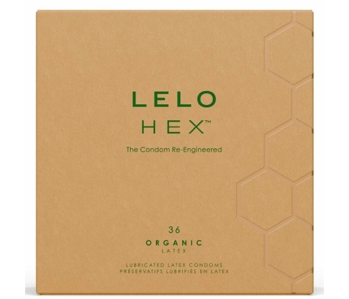 LELO - HEX ORGANIC PRESERVATIVO CAJA 36 UDS