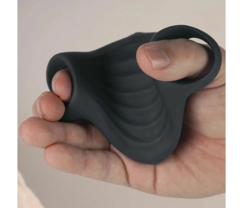 Rocks-Off Palm Black Flexible Intimate Device, 10 Modes, USB, Waterproof