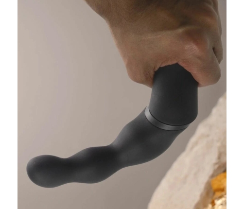 Rocks-Off Adapt Black Dual Motor Intimate Massager, Flexible Shaft, USB