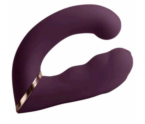 Rocks-Off Gemini Dual Motor Intimate Massager Purple Flexible 192mm