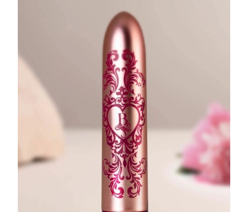 Rocks-Off RO-90 Promenade Pink Compact Vibrating Bullet 10 Modes