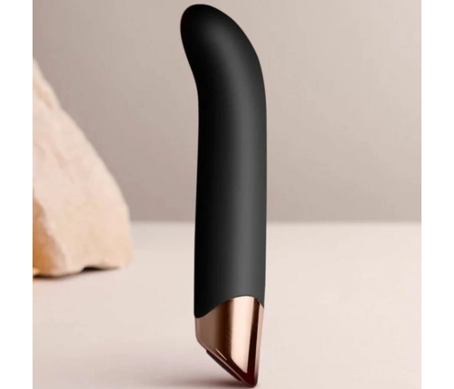 Rocks-Off Chaiamo G Curved Vibe Black USB Rechargeable Silicone 166mm