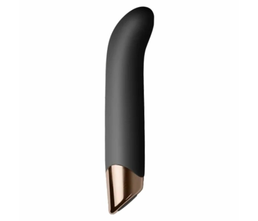 Rocks-Off Chaiamo G Curved Vibe Black USB Rechargeable Silicone 166mm