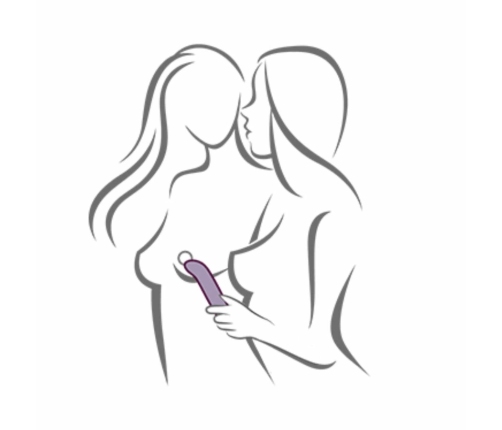 Rocks-Off Chaiamo G Vibrator Purple - Curved Silicone, 10 Modes, Waterproof