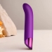 Rocks-Off Chaiamo G Vibrator Purple - Curved Silicone, 10 Modes, Waterproof