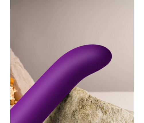 Rocks-Off Chaiamo G Vibrator Purple - Curved Silicone, 10 Modes, Waterproof