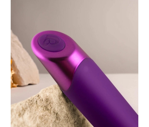 Rocks-Off Chaiamo G Vibrator Purple - Curved Silicone, 10 Modes, Waterproof