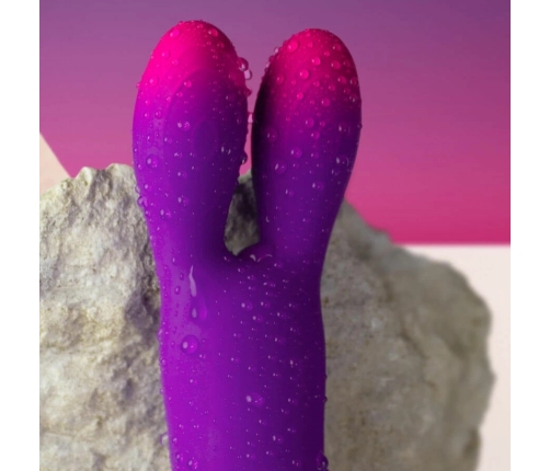 Rocks-Off Glo-Girl Bunny Flexible Purple Intimate Device 10 Modes