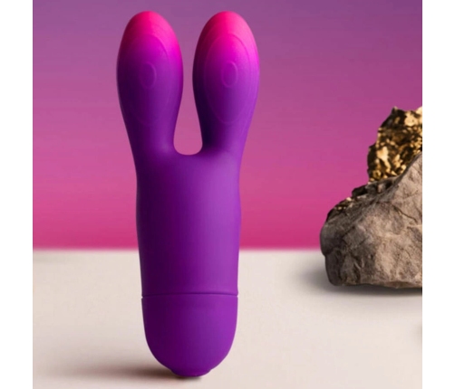 Rocks-Off Glo-Girl Bunny Flexible Purple Intimate Device 10 Modes