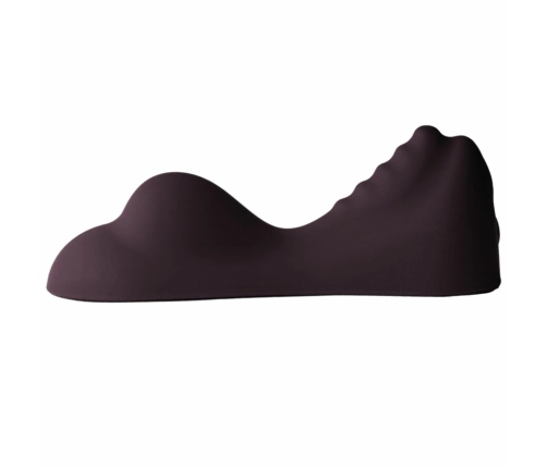 Rocks-Off Ruby Glow Purple Sit-On Intimate System 10-Mode Ergonomic