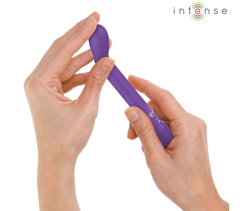 INTENSE FUN G-Spot Vibrator Model 9173, USB, Deep Purple, 19cm