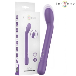 INTENSE FUN G-Spot Vibrator Model 9173, USB, Deep Purple, 19cm