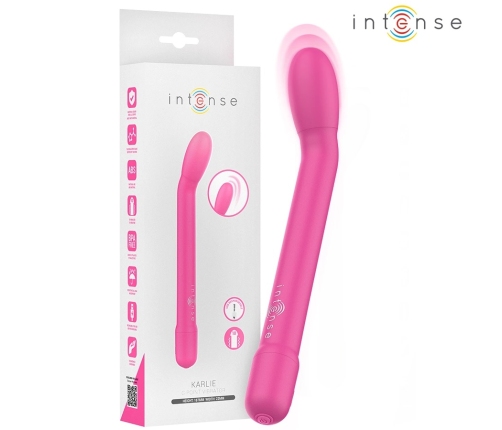 Intense Fun G-Spot Vibrating Device Pink 10 Modes USB Rechargeable 19cm
