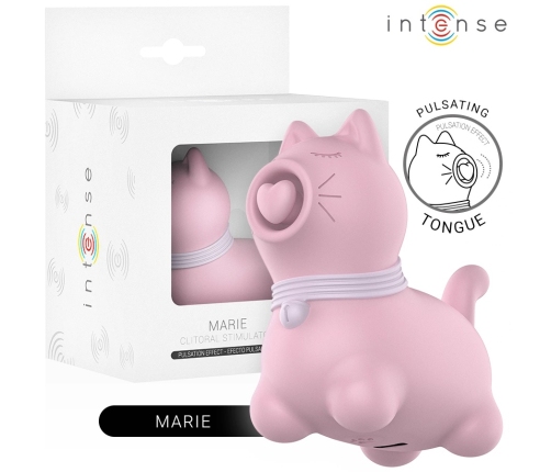 Intense Puppy Point Pink - Compact Tapping Clitoral Device USB Rechargeable