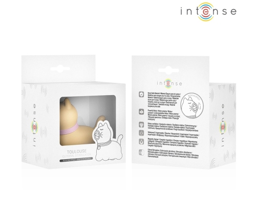 INTENSE Puppy Tongue Rotation Intimate Massager Yellow USB Rechargeable