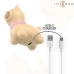 INTENSE Puppy Tongue Rotation Intimate Massager Yellow USB Rechargeable