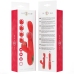 Intense Katy Red Multi-Function Intimate Massager 4 Interchangeable Heads
