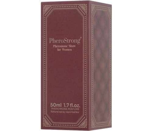 PheroStrong Show Women’s Perfume - Cherry & Rose, Pheromone Formula 50ml