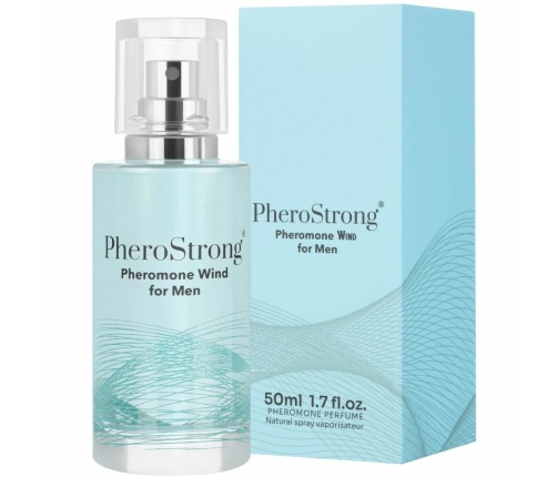 PheroStrong Wind for Men 50ml - Refined Pheromone-Infused Eau de Parfum