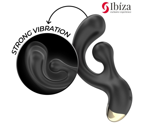 IBIZA Vibrating & Rotating Intimate Machine, Ergonomic, USB, Waterproof, 18cm
