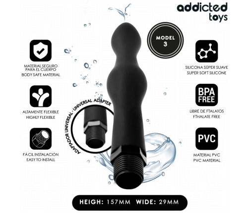 Addicted Toys Model 3 Intimate Hygiene Cleaner with Universal Adapter 157mm