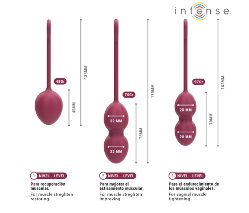 INTENSE - CHARLI KIT BOLAS KEGEL VIOLET
