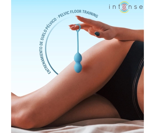 Intense Charli Kegel Ball Kit Ocean Blue - 3-Piece Pelvic Training Set
