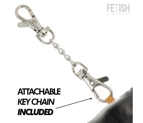 Fetish Submissive Luno Collectible Teddy Bear with Black Mask & Whip