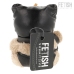 Fetish Submissive Luno Collectible Teddy Bear with Black Mask & Whip