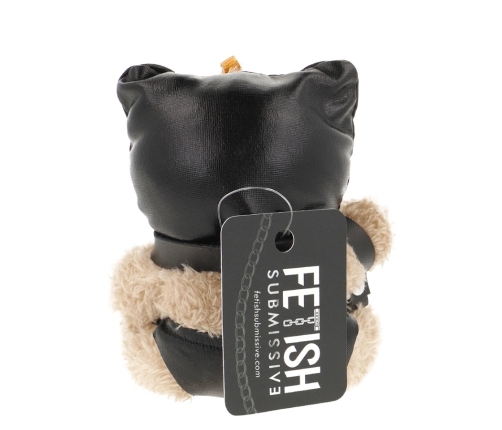 Fetish Submissive Momo Collectible Plush - Model 8, Unique Accessory, Black