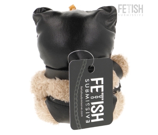 Fetish Submissive Momo Collectible Plush - Model 8, Unique Accessory, Black