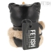 Fetish Submissive Momo Collectible Plush - Model 8, Unique Accessory, Black