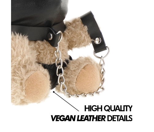 Fetish Submissive Momo Collectible Plush - Model 8, Unique Accessory, Black