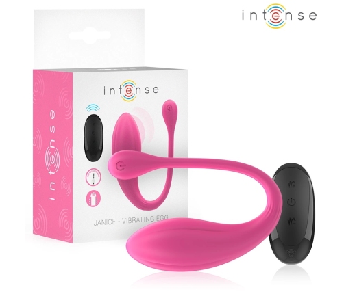 Intense Janice U-Shaped Dual Stimulation Model Pink Remote 10 Modes