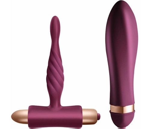 Climaximum Dare Kit Twisted Vibrator & Entry-Level Anal Accessory Set