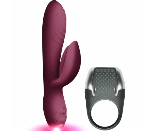 CLIMAXIMUM L'Amour Kit Rabbit Vibrator & LED Ring, Waterproof, USB