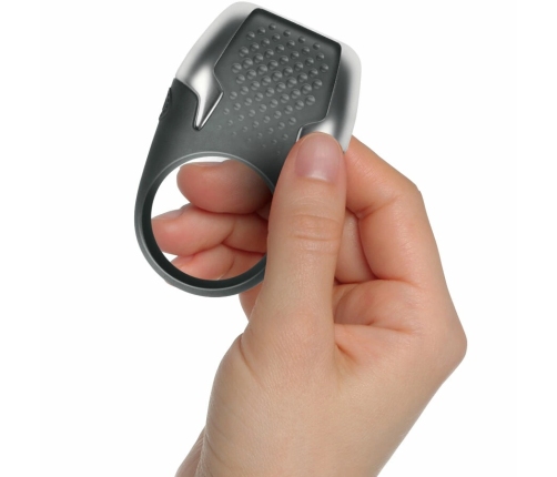 Climaximum Tyro Vibrating Silicone Ring with LED, Waterproof, USB Rechargeable