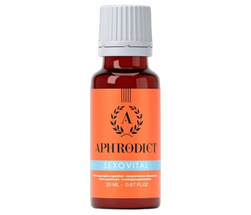 RUF Sexovital Herbal Vitality Supplement Spray 20 ml - Mint & Ginger Extracts