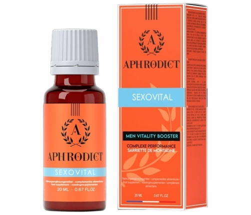 RUF Sexovital Herbal Vitality Supplement Spray 20 ml - Mint & Ginger Extracts