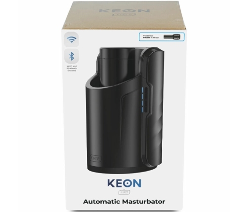 Kiiroo Keon WiFi Interactive Intimate Device Combo with Feel Stroker, Pale