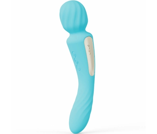 LELO SWITCH Vibrator Wanda - Dual-Ended, Aqua, App-Controlled Design