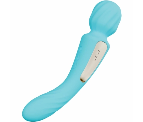 LELO SWITCH Vibrator Wanda - Dual-Ended, Aqua, App-Controlled Design