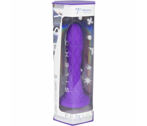 SilexD Dreamy Thermoreactive Liquid Silicone Model Violet 18.5cm