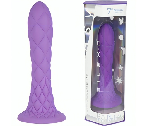 SilexD Dreamy Thermoreactive Liquid Silicone Model Violet 18.5cm
