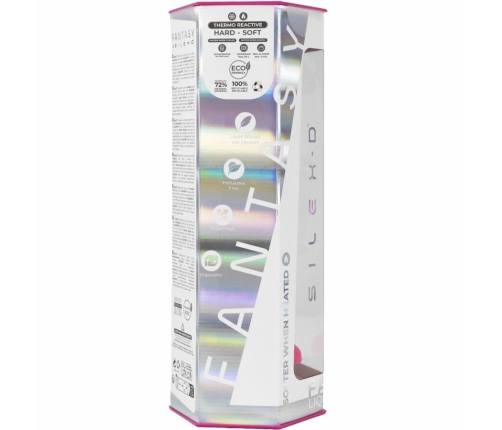 SilexD Dreamy Fantasy Liquid Silicone Thermoreactive Model Fuchsia 18.5cm